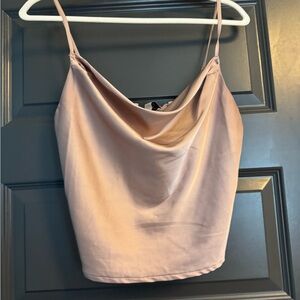 Elegant Rose Gold Women's Top